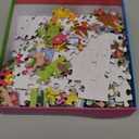 Mudpuppy Hoppin Around â€“ 500 Piece Family Jigsaw Puzzle with Colorful and Fun Illustrations of Adorable Bunnies for Children Ages 8 and Up