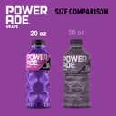 POWERADE Sports Drink Grape, 20 Ounce (Pack of 8) (EXP 09/14/26)