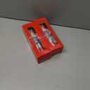 2 x 7 Inch Easter Bunny Nutcracker Decoration, Wooden Rabbit Soldier Figure for Spring Holiday Tabletop Display (Purple)