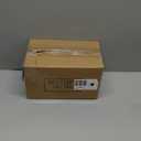 MyGift 10 Inch Artificial Green Grass Plants in Deluxe Acacia Solid Wood Decorative Planter Pot, Faux Greenery in Rectangular Wooden Container (9.5 Inch, Brown)