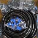 230FT New Quick-Connect Drip Irrigation System Kit, Automatic Garden Watering Misting System for Greenhouse, Yard, Lawn, Plant with 1/2 inch Hose 1/4 inch Distribution Tubing and Accessories