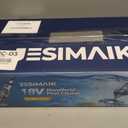 Pool Vacuum for Above Ground Pool, JESIMAIK 18.5 GPM Powerful Suction Handheld Pool Vacuum, 60min Runtime,Telescopic Pole Cordless Pool Vacuum for Above/Inground Pool, Spas, Hot Tubs Cleaning