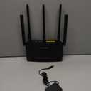 LNN Wi-Fi 6 Router, 3000Mbps Dual Band Wireless Gigabit Routers for Gaming, 20+ Devices Support with OFDMA, 2000 Sq.Ft Coverage, FCC Certified