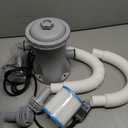Pool Filter Pump 330 GPH, Inflatable Swimming Pool Filter, Type I Pool Filters Type 1, Filter Pump for Easy Set Up Pool