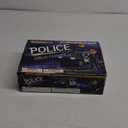 GIFTINBOX 12PCS Police Costume for Kids, Kids Police Officer Costume for Boys Girls with Accessories, Halloween Costumes for Boys and Girls (L(8-10Y))