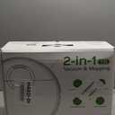 Robot Vacuum, 2 in 1 Robot Vacuum and Mop Combo for Pet Owners: Strong Suction, Anti-Tangle Brushless Inlet, Picks Up Dog & Cat Hair, Wet Mopping Removes Paw Prints, Auto-Recharge with Schedule (Black)