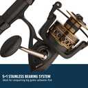 Penn Battle Spinning Reel and Fishing Rod Combo