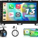2G+64G Android 13 Car Stereo for Toyota Prius 2010-2015 with JBL with Wireless Carplay Android Auto, 9 Inch Touch Screen Radio Support GPS/WiFi/Bluetooth/FM/SWC/Backup Camera