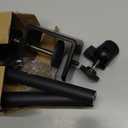 Camera Desk Mount Webcam Stand with Overhead Articulating Magic Boom Arm 1/4" Ball Head for DSLR Tripod, Adjustable Light Stand, Tabletop C Clamp for Ring Light Photo Video Shooting Live Streaming (2DFPGYL)