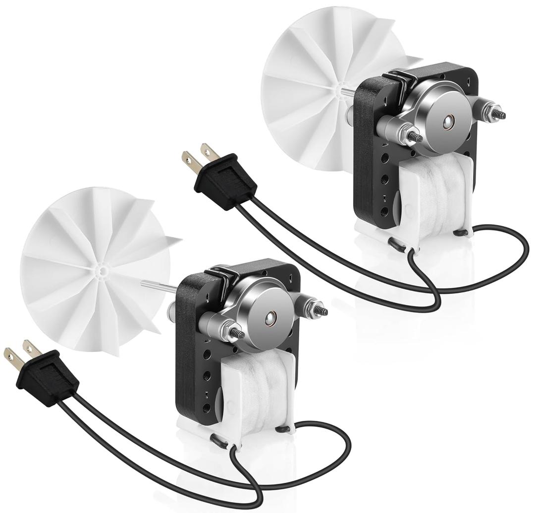 2 Pack Universal Bathroom Vent Exhaust Fan Motor SM550 Replacement for Nu-Tone B-roan 50 CFM 120V Replace C01575 65100 EM550 EM750, by PANDEELS