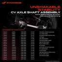 A-Premium Pair (2) Rear CV Axle Shaft Assembly Compatible with Subaru Outback, Legacy, 2005-2009, 2.5L 3.0L, Driver and Passenger Side, Replace# 28421AG02A