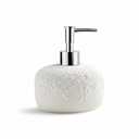 Ceramic White Bathroom Accessory 1 Soap Dispenser 13.5oz