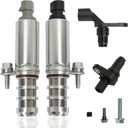 VVT Intake+Exhaust Camshaft Position Actuator Valve+Camshaft Position+Engine Crankshaft Sensor kit,for Chevy, for Buick, for GMC, for Pontiac, for Saab,for Saturn#OE 12655421 12655420 12577245