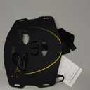 BNU Wireless Led Face Mask Light Therapy, 3 Modes Red Light Therapy for Face with 400 LED Beads, Dual 1000mAh Remote Control, 850NM Infrared Red Light Therapy for Anti-Aging at Home & Travel (Deep Black)