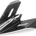 Motorcycle Wind Screen Aerodynamic Winglets ABS Batwing Wind Deflector Fairing Kits for CFMOTO 450SS 450SR 450SRS 2022 2023 2024 2025 CF Moto 450ss Accessories (C-White) (Large)