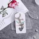 Funeral Guest Book Wooden Guest Books for Memorial Service Celebration of Life in Loving Memory Guest Sign Book Set -Included Table Sign,Pen, Angel Keychain and Thank You Card
