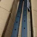 RailinGo 12FT-20FT 36" Cable Railing Post Kits, Flat Top Cable Post System Includes 4Pack 35" Level Drilled Posts, 1/ 8" 250FT Black Wire Rope, Swageless Cable Railing Tensioner Kit(No Handrail), RG31