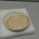 ZSHAWN Natural Beige Travertine Ring Dish Jewelry Tray  5.5" Trinket Dish for Rings Earrings Necklace, Scratch-Resistant Vanity Organizer, Elegant Gift for Women