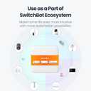 SwitchBot Hub Mini Smart Remote - IR Universal Remote, WiFi IR Blaster for TV, Air Conditioner, Compatible with Alexa, Google Home, Link SwitchBot to Wi-Fi (Support 2.4GHz)