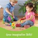Learning Resources New Sprouts Grow It! Toddler Gardening Set - 9 Pieces, Ages 2+ Toddler Learning Toys, Garden Toys for Kids, Spring and Easter Toys for Boys and Girls