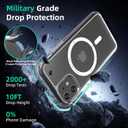 ONES for iPhone 11 Case, Translucent Matte Magnetic Phone Case Compatible with Magsafe, Military-Grade Shockproof Cover, Anti-Yellowing Hard Slim Protective Matte Case for iPhone 11