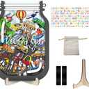 Reward Jars for Kids, Behavior Chart for Kids at Home, Chore Chart and Potty Training Rewards, Star Jar Reward System for Classroom, Positive Rewards Chart for Kids (Car)