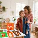 WPDISCZ 6 Pack Sewing Kit for Kids, Woodland Cartoon Animal Craft Sewing Kits, Sew Your Own Felt Animals Craft Kit Cartoon Doll Felt Sewing Crafts for Beginners