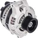PAROD 1042104732 Alternator 12V 105Amp Fit for 2006-2008 Acura CSX, 2004-2008 TSX, 2003-2007 Honda Accord, 2006-2011 Civic, 2007-2011 CR-V, 2003-2011 Element, CW 7-Groove Pulley