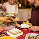 200 PCS Thanksgiving Plates and Napkins, Disposable Thanksgiving Decorations, Autumn Party Paper Dinnerware Supply, 9" and 7" Fall Maple Leaves Plates Napkins Forks for Home Friend Party Celebration