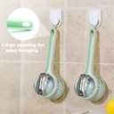 2 x Green Vegetable Peeler with Catcher, Double-Sided Stainless Steel Fruit Peeler, Citrus Carrot Potato Peeler Kitchen Essentials for Home 2 Pcs