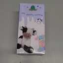 Hopearl Adorable Plush Cow Toy Colorful Floppy Dairy Cattle Soft Stuffed Animal Cute Birthday Gifts for Boys Girls Kids Toddlers, Rainbow, 9'' (Multicolored)