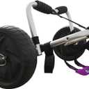 Kayak Cart Canoe Paddleboard SUP Trolley Carrier with No-flat wheels 100LBS Capacity