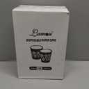 Lamosi 5 oz Paper Cups 300 Pack, Small Paper Cups, 5 oz Disposable Bathroom Cup for Mouthwash, Parties, Picnics and Barbecues (Daisy)