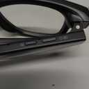 AI Smart Camera Glasses for Men Women, 4K Photography,1080P HD Video Recording,Real-Time Translation, Open-Ear Audio,Voice Assistant, Lightweight (Black Frame-Blue Light Blocking Lens)