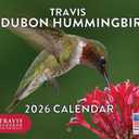 Travis Audubon Hummingbird Calendar 2026 Wall Monthly Hummingbirds Gifts For Hummingbird Lovers Women Men | American Made In The USA
