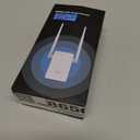 2026 WiFi Extender Signal Booster, New Gen Internet Booster for Home, 4X Faster, Covers up to 10, 000 sq.ft, Wi-Fi Repeater with Ethernet Port, Wireless Long Range Amplifier, Easy Setup (Black)