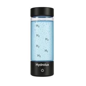 HydroLux Advanced Hydrogen Water Bottle, Durable, and Protective Sleeve - Enhanced Hydration on The Go