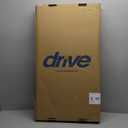 Drive Medical 13003 Non Tilt Top Overbed Table with Wheels, Chrome
