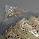 MCEAST 300 Pack Round Brown Kraft Paper Doilies 13.5 Inches Lace Paper Place Mats Rustic Scallop Doily Disposable Table Pads for Food Cakes Crafts Party Weddings Tableware Decor