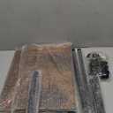 Printer Stand, Under Desk Printer Table with Wheels, 2 Tier Industrial Mobile Printer Table with Storage Shelf, Rolling Printers Cart Holder for Home, Office, Rustic Brown and Black