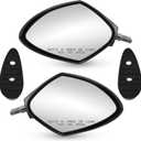 M MATI Side Mirror Set for Yamaha Waverunner EX1050 EX Deluxe/Limited/Sport ER1050 EXR JB1050 JetBlaster 2017-2023 F3Y-U596B-10-00 F3Y-U596C-10-00