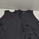 Amazon Essentials Mens Sleeveless Super Soft Modal Undershirt, XXL, Pack2, Black