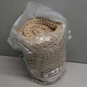 TYUU Waffle Bath Mat, Boho Bathroom Rugs Non Slip Washable Super Absorbent Quick Dry Farmhouse Bathroom Decor, 48"x24" / 4'x2' Khaki