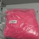 Saodimallsu Womens Turtleneck Oversized Sweaters Batwing Long Sleeve Pullover Loose Chunky Knit Jumper (Small, Rose Red)