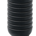 TANEMUDO 10 Pack 10.6 oz Mexican Salsa Bowls, Small Guacamole Containers, Plastic Salsa Bowl for Serving Parties, Chips, Dip, Nuts, Candy, and Sauce Set