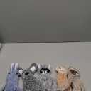 No Stuffing Dog Toys for Large Dogs, 5 Pack Squeaky Crinkle Interactive Dog Animals, Plush Teething Toys to Keep Them Busy, Cute Funny Dogs Gifts for Small Medium Large Breed