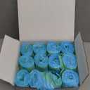 300 Count 15 Micron Extra Thick 4 Gallon Drawstring Small Trash Bags, Sturdy & Tear-Resistant Small Garbage Bags for Bathroom, Office, Bedroom & Kitchen