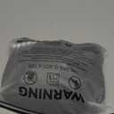 MakeMeChic Women's 2 Piece Bikini Set Textured Pearl Beaded Strap Scallop Trim High Waist Swimsuit (Large, Black)