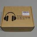 YUFFUN Rechargeable and Portable Personal FM Radio Headphones with Best Reception, Wireless Headset Radio Ear Muffs for Jogging, Mowing, Cycling, Meeting FM Receiver  Upgrade TypeC