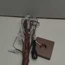 Mudder Valentine's Day Lighted Tree Wedding Gift Cards Tree Money Card Holder with 12 Clips LED Lighted Tips for Galentines 4th of July Graduation Birthday Home(Classic Style, Brown, Warm White)